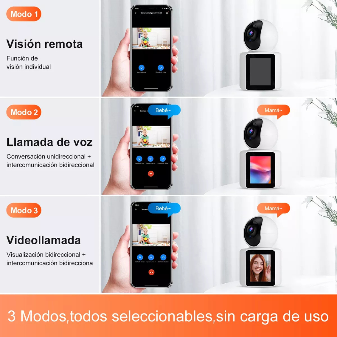 Camara Seguridad Video-llamadas Ip Wifi
