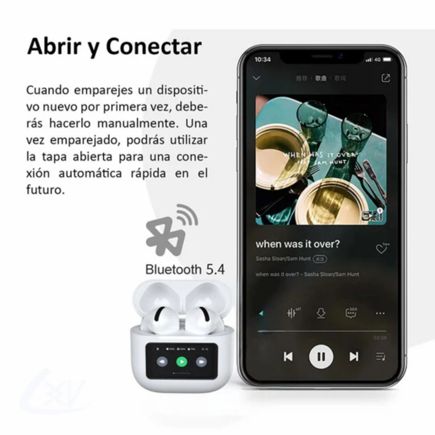Audifonos Bluetooth Pro Pantalla Tactil