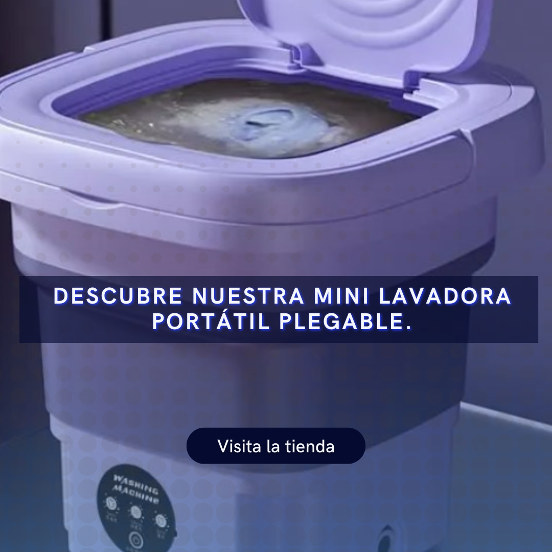 MINI LAVADORA PEGABLE