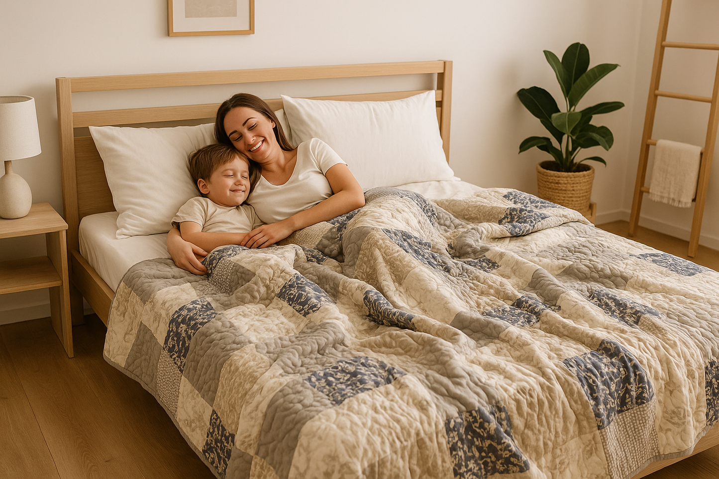 Cobertor primavera verano-Quilt marca Cannon