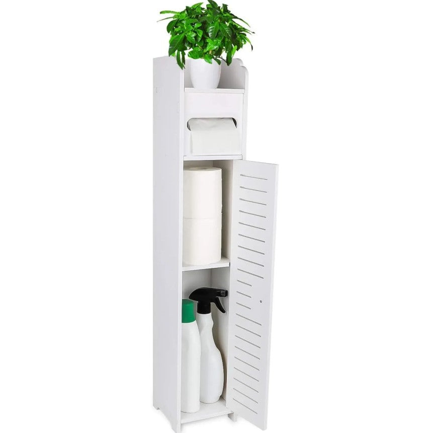 Organizador de baño para confort color blanco