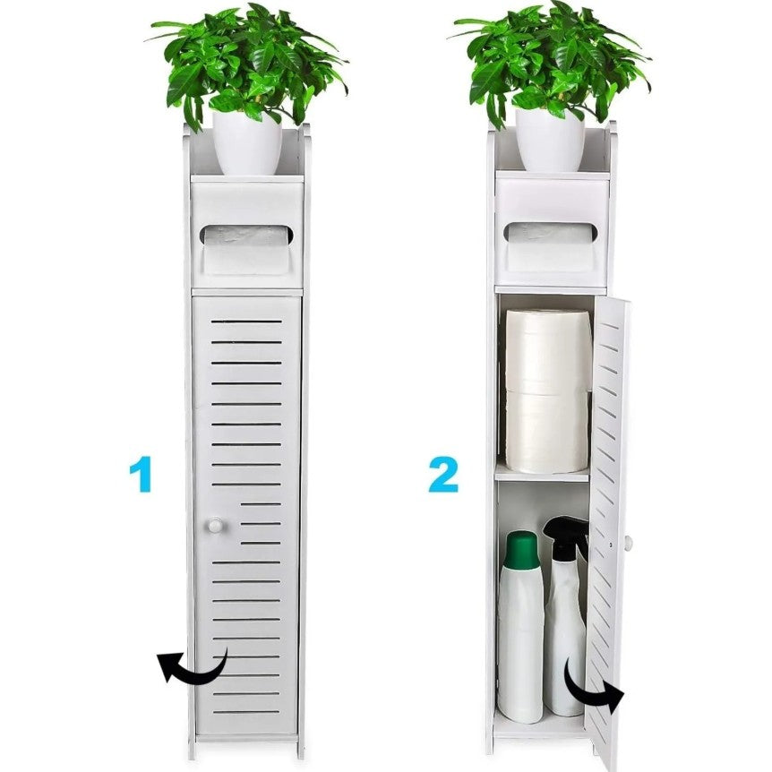 Organizador de baño para confort color blanco