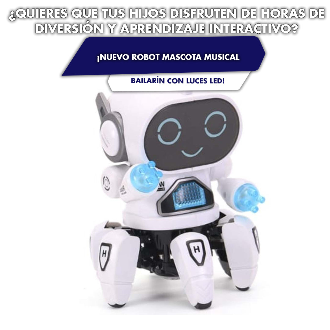 Robot Mascota Musical Bailarín Juego Eléctrico