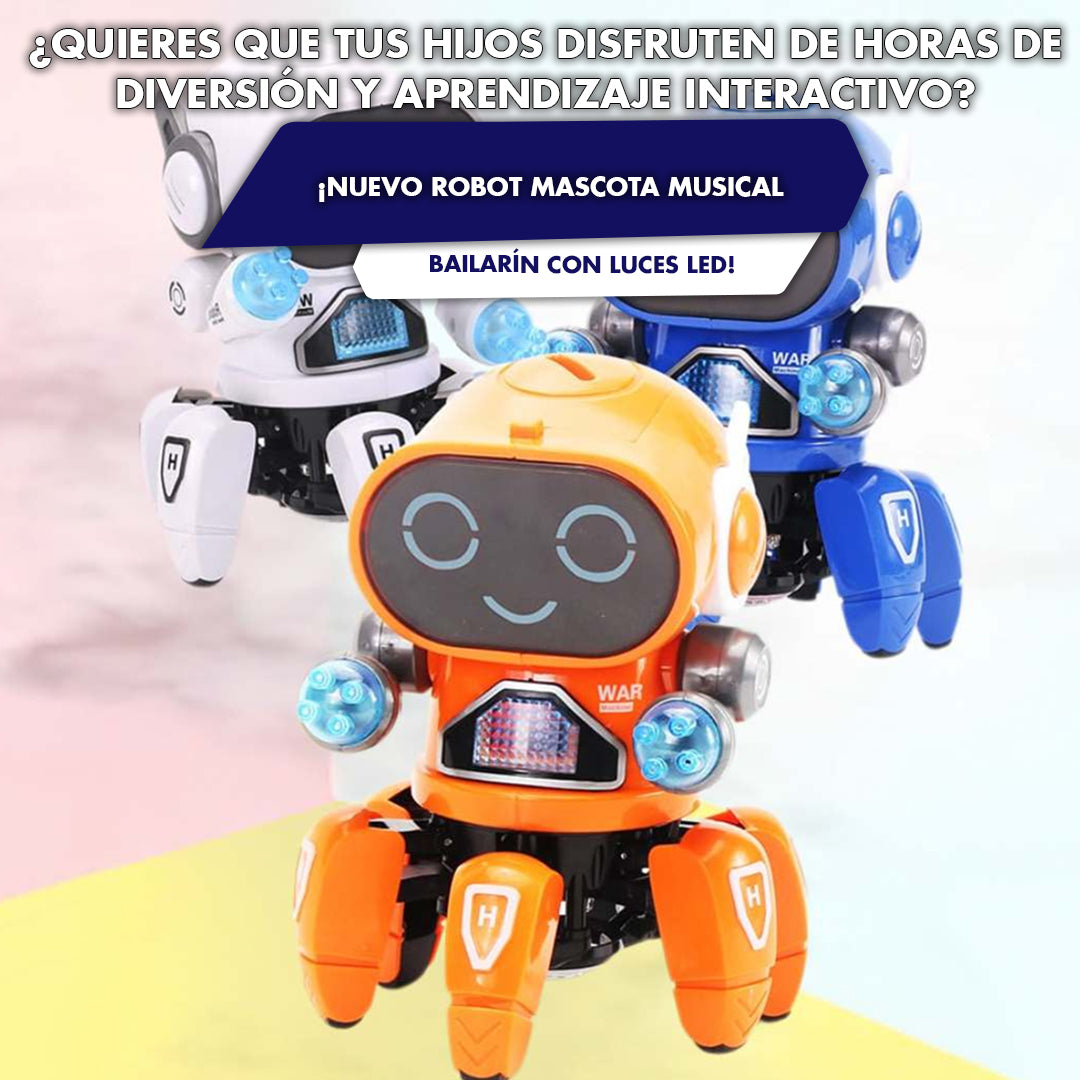 Robot Mascota Musical Bailarín Juego Eléctrico