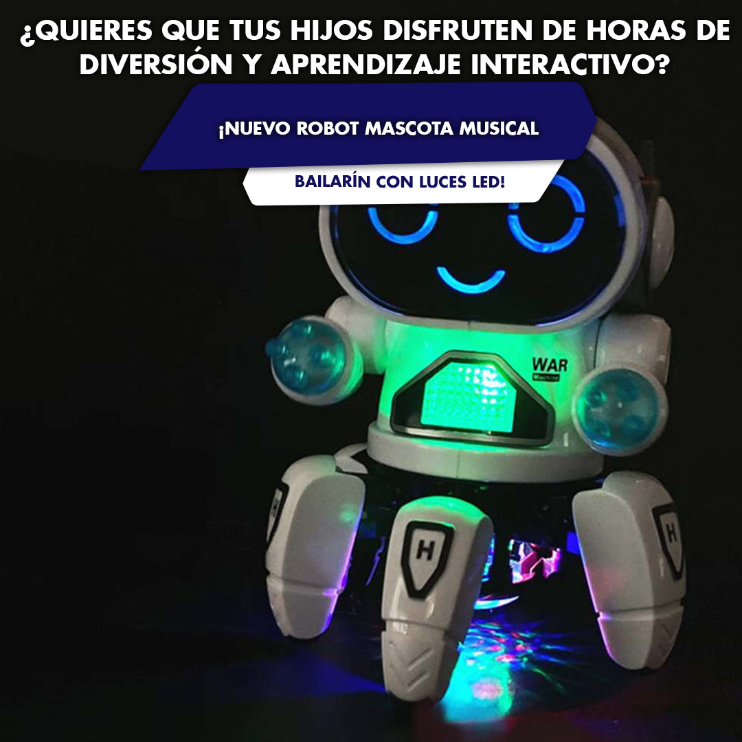 Robot Mascota Musical Bailarín Juego Eléctrico