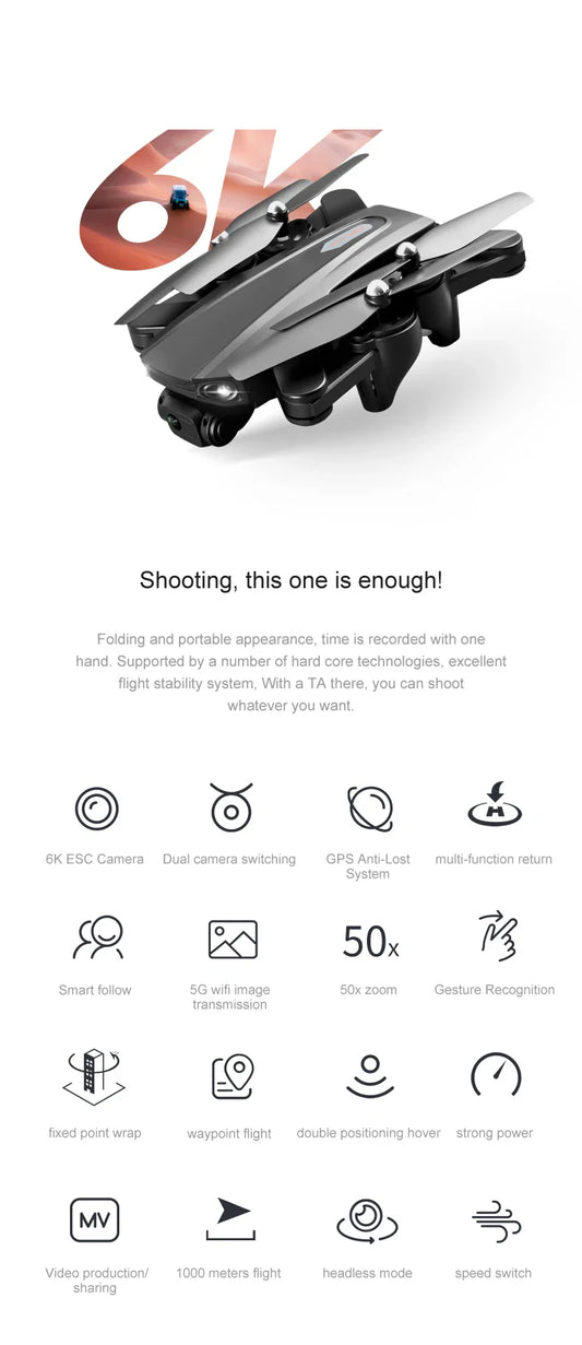 Dron de Precisión y Fotografia Aérea R20 UAV GPS