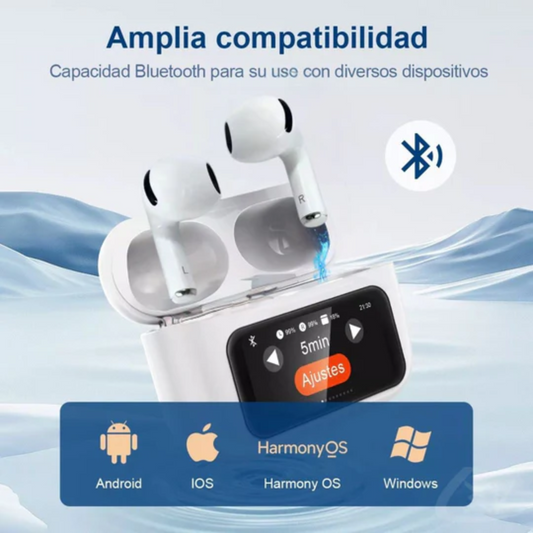 Audifonos  Bluetooth Pro Pantalla Tactil