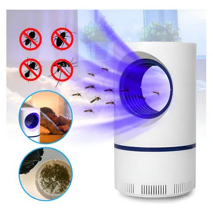 Lampara Atrapa y Mata Mosquitos
