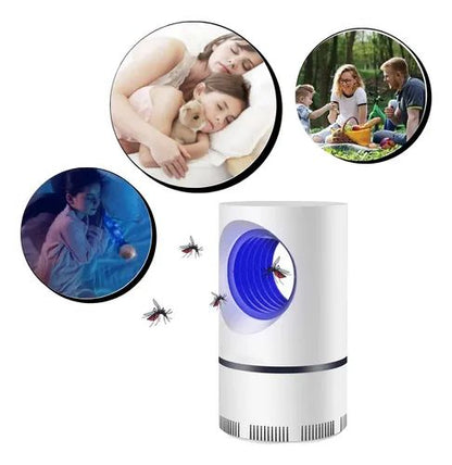 Lampara Atrapa y Mata Mosquitos