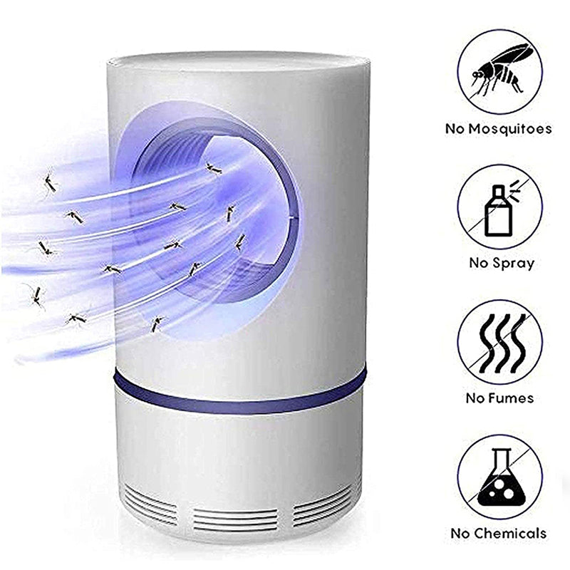 Lampara Atrapa y Mata Mosquitos