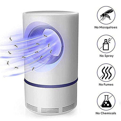 Lampara Atrapa y Mata Mosquitos