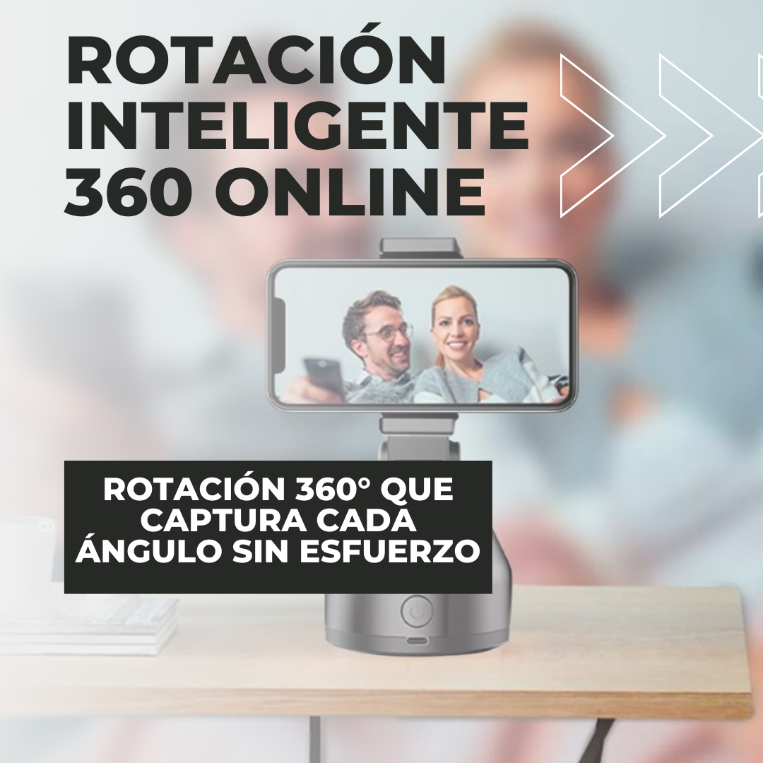 Soporte Telefono Gira 360° Robot Camera
