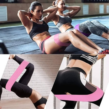 Set de 3 Bandas Elásticas de Fitness en casa