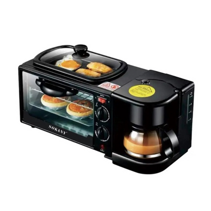 Maquina de Desayuno 3 en 1