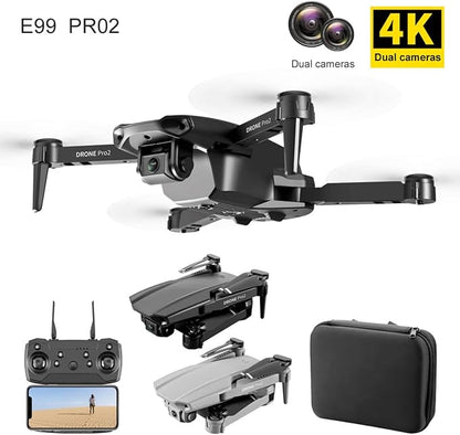 Dron E99 Pro2 Doble Cámara Ajustable Fpv